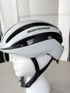Bontrager Mips Men's White and Black Cycling Helmet Medium 54-60cm
